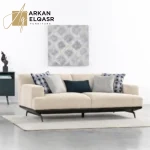 كنب قماش بشكل مميز وجذاب من ستيف