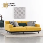 كنب قماش بشكل مميز وجذاب من ستيف