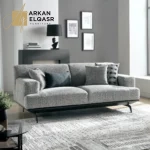 كنب قماش بشكل مميز وجذاب من ستيف