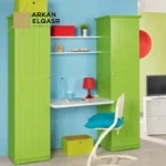 خزانة اطفالي مدمج بمكتب