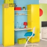 خزانة اطفالي مدمج بمكتب