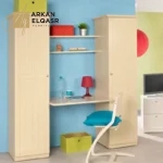 خزانة اطفالي مدمج بمكتب