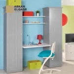 خزانة اطفالي مدمج بمكتب