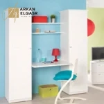 خزانة اطفالي مدمج بمكتب