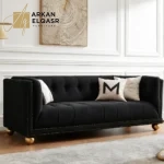 كنب مودرن بتصمي كابوتونيه مذهب