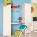 خزانة اطفالي مدمج بمكتب