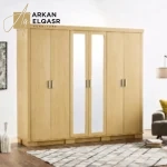 خزانة ملابس بـ 6 أبواب من تريو