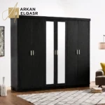 خزانة ملابس بـ 6 أبواب من تريو