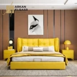 سرير بتصميم جذاب وانيق مع 2 كومدينة