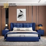 سرير بتصميم جذاب وانيق مع 2 كومدينة