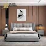 سرير بتصميم جذاب وانيق مع 2 كومدينة