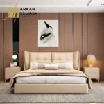سرير بتصميم جذاب وانيق مع 2 كومدينة