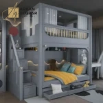 سرير دورين بتصميم فخم متعدد المزايا