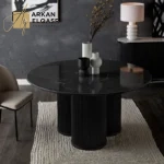 طاولة سفرة رخامية بتصميم فريد