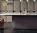 طاولة طعام بيضاوية فاخرة