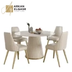 طاولة طعام دائرية فاخرة