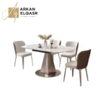 طاولة طعام دائرية قابلة للطي