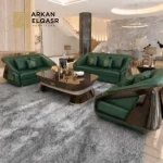 طقم كنب بتصميم فريد