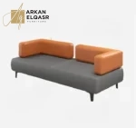 طقم كنب مودرن بتصميم منقسم