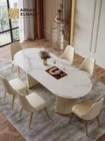 غرفة طعام رخامية
