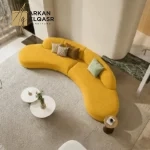 كنب مودرن ايطالي منحني فاخر