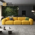 كنبة 3 مقاعد بتصميم عصري راقي