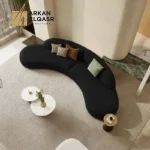 كنب مودرن ايطالي منحني فاخر