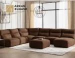 كنبة زاوية بتصميم منفصل و فخم
