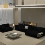 كنب زاوية مودرن فاخر