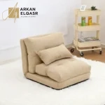 كنب سرير بتصميم أرضي