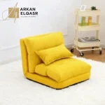 كنب سرير بتصميم أرضي