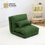 كنب سرير بتصميم أرضي