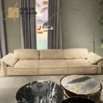 كنب مودرن مخملي من تصميم بروك