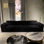 كنب مودرن مخملي من تصميم بروك