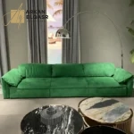 كنب مودرن مخملي من تصميم بروك