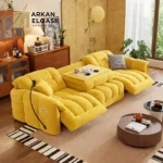 كنب حديث نورديك كهربائي بتصميم فاخر