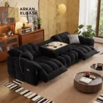 كنب حديث نورديك كهربائي بتصميم فاخر