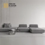 كنب زاوية بتصميم متعدد الانحرافات