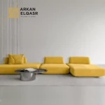 كنب زاوية بتصميم متعدد الانحرافات