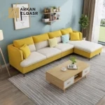 كنبة زاوية منزلية بخامات عالية الجودة