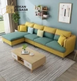 كنبة زاوية منزلية بخامات عالية الجودة