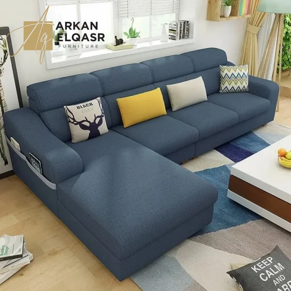 كنبة زاوية مودرن بتصميم عصري