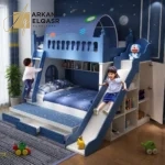 سرير نوم بدورين للاطفال مميز