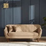 كنبة مريحة ثلاثية بتصميم أيفي