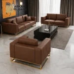 طقم كنب صالة شيك وبسيط