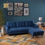 كنبة زاوية ثلاثية بتصميم جوي