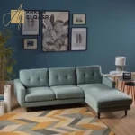 كنبة زاوية ثلاثية بتصميم جوي