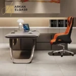 مكتب تنفيذي مودرن فاخر على شكل حرف L