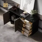 بوفيه مودرن بتفاصيل هندسية فاخرة