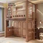 سرير اطفال دورين متعددة الاستخدام